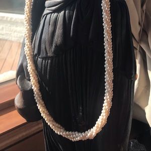 Napier multi strand mini pearl necklace. Champagne color🥂✨